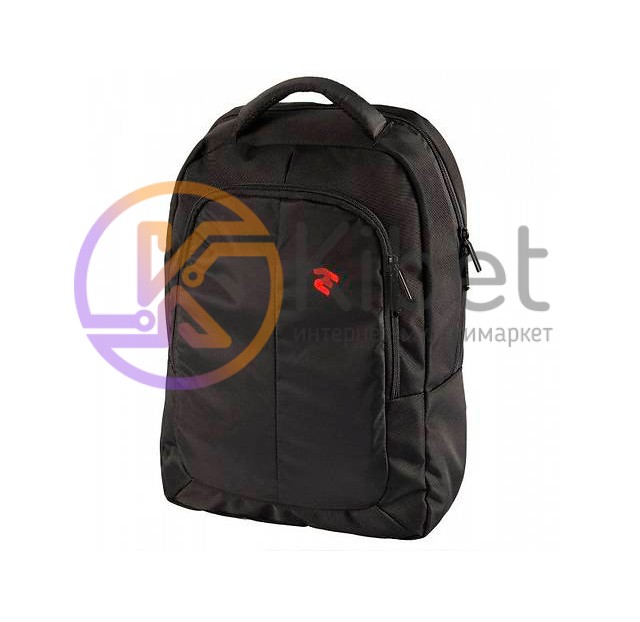 Рюкзак для ноутбука 16' 2E, Black, нейлон, 390 x 260 x 40 мм (2E-BPN116BK)