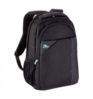 Рюкзак для ноутбука 16' Riva Case 8160, Black, полиэстер, 39х25.5х5 см