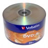 Диск DVD-R 50 Verbatim, 4.7Gb, 16x, Data Life, Wrap (43791)