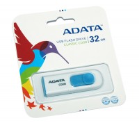 USB Флеш накопитель 32Gb ADATA C008, White (AC008-32G-RWE)