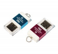 Card Reader внешний Siyoteam SY-M83 USB 2.0 MicroSD M2 Metal