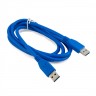 Кабель USB 3.0 - 1.5м AM AM Extradigital, Blue (KBU1629)