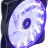 Вентилятор 120 мм, Frime 'Iris', Black, 120х120х25 мм, Purple LED подсветка (15