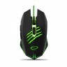 Мышь Esperanza MX209 'Claw', Black Green, USB, оптическая, 800-2400 dpi, 6 кнопо