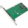 Контроллер PCI-Express X1 - Maiwo KT001A SATA to M.2 (NGFF) B-key SSD 22*42, 22*