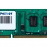 Модуль памяти 4Gb DDR3, 1600 MHz, Patriot, 11-11-11-28, 1.35V (PSD34G1600L81)