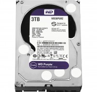 Жесткий диск 3.5' 3Tb Western Digital Purple, SATA3, 64Mb, 5400 rpm (WD30PURZ)