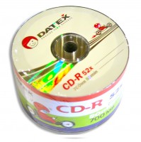Диск CD-R 50 Datex, 700Mb, 52x, Bulk Box