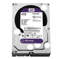 Жесткий диск 3.5' 4Tb Western Digital Purple, SATA3, 64Mb, 5400 rpm (WD40PURZ)