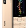 Мобильный телефон Tecno T372, Champagne Gold, Triple Sim (Mini-SIM), 2G, 2.4'' (