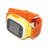 Детские часы Q100 с GPS Orange, Wi-Fi, сенсорный экран 1.22', GPS трекер (маяк д