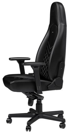 Ігрове крісло Noblechairs ICON, Black/Platinum White (NBL-ICN-PU-BPW) 8346600 фото