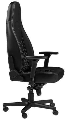 Ігрове крісло Noblechairs ICON, Black/Platinum White (NBL-ICN-PU-BPW) 8346600 фото