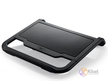 Підставка для ноутбука до 15.6' DeepCool N200, Black, 12 см вентилятор (22.4 dB, 1000 rpm), алюмінієва сітка, 339х312х54 мм, 589 г 1136820 фото