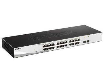 Комутатор D-Link DGS-1210-26 24 LAN 10/100/1000Mb, 2xSFP 4901040 фото