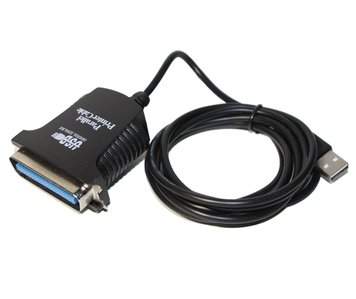 Конвертер USB - LPT Dynamode USB 2.0 A Male - LPT Bitronics 36-pin Male кабель 1,8 м 4987200 фото