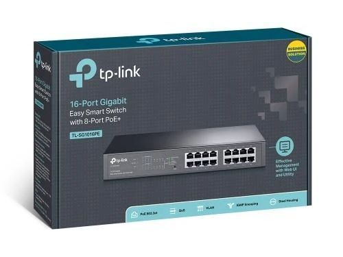 Коммутатор TP-LINK TL-SG1016PE 5191830 фото