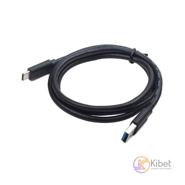 Кабель USB - USB Type-C 0.1 м Cablexpert, преміум, 2.4А (CCP-USB3-AMCM-0.1M) 4909320 фото