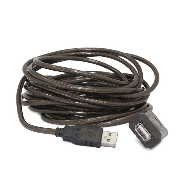 Кабель-подовжувач USB 10 м Cablexpert UAE-01-10M Black, AM/AF, активний 3737280 фото