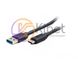 Кабель USB - USB Type-C 0.1 м Cablexpert, преміум, 2.4А (CCP-USB3-AMCM-0.1M) 4909320 фото 1