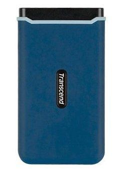 Зовнішній накопичувач SSD, 1Tb, Transcend ESD370C, Dark Blue (TS1TESD370C) 6517740 фото