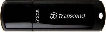 Флеш накопитель USB 512Gb Transcend JetFlash 700, Black, USB 3.1 Gen 1 (TS512GJF700) 8154480 фото