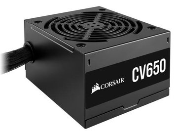 Блок живлення 650 Вт, Corsair CV650, Black, ATX, 80+ Bronze (CP-9020236-EU) 6839580 фото