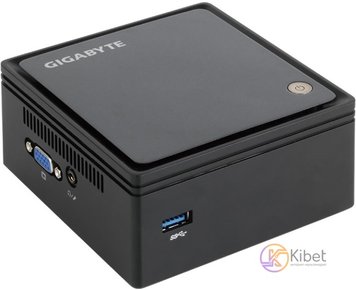 Неттоп Gigabyte Brix GB-BACE-3000, Black, Intel Celeron N3000 (2x1.04-2.08GHz), 4291110 фото