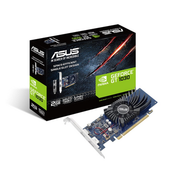 Відеокарта GeForce GT1030, Asus, 2Gb GDDR5, 64-bit (GT1030-2G-BRK) 4704630 фото