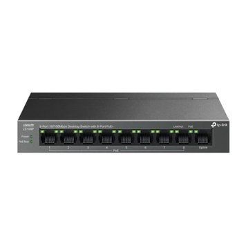 Коммутатор TP-Link LiteWave LS109P, Black 9458880 фото
