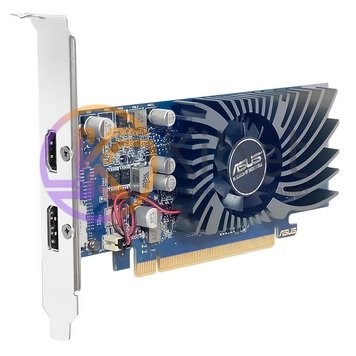 Відеокарта GeForce GT1030, Asus, 2Gb GDDR5, 64-bit, HDMI/DP, 1506/6008 MHz, Low Profile (GT1030-2G-BRK) 4704630 фото