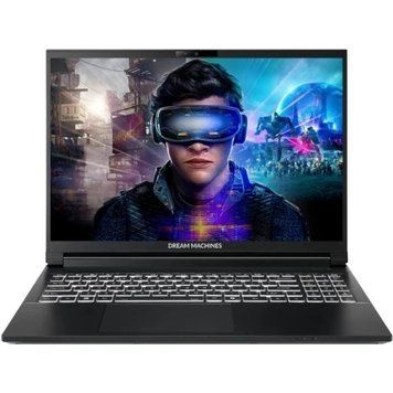 Ноутбук 15" Dream Machines RT5070-15UA23 Black, AMD Ryzen AI 9 HX 370, 32GB, 2TB, RTX 5070, DOS 9859410 фото
