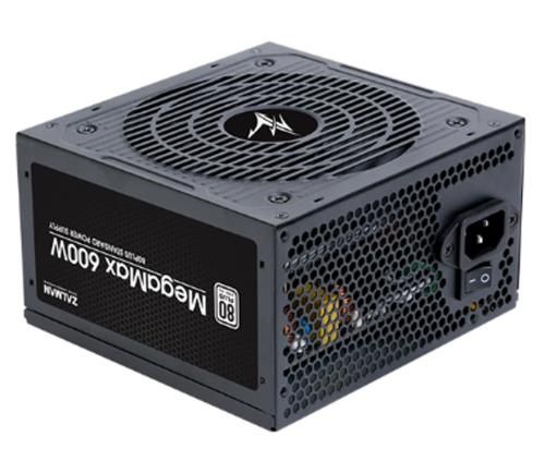 Блок живлення 600 Вт, Zalman MegaMax, Black (ZM600-TXII) 6727200 фото