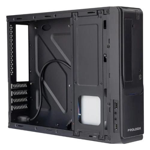 Корпус PrologiX E100 Slim Black, 400W 8374350 фото