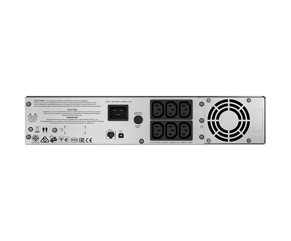 Джерело безперебійного живлення APC Smart-UPS С 2000VA LCD 2U (SMC2000I-2U) 4163580 фото