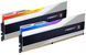 Пам'ять 32Gb x 2 (64Gb Kit) DDR5, 6000 MHz, G.Skill Trident Z5 RGB, Silver (F5-6000J3238G32GX2-TZ5RS) 7728210 фото 2