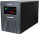 ДБЖ Gemix PSN-1200U LCD, 1200ВА/800Вт, 7/13/18A, 3xEURO Schuko ext battery 12V (PSN1200U) 8984790 фото 1