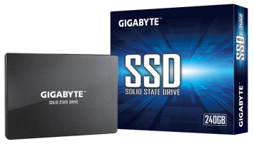 Твердотільний накопичувач SSD 240Gb, Gigabyte, SATA3, 2.5" (GP-GSTFS31240GNTD) 5004750 фото