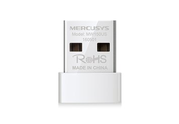 Мережевий адаптер USB Mercusys MW150US Wi-Fi 802.11n 150Mb, Pico, USB 5238540 фото