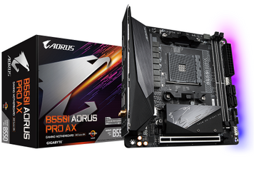 Мат.плата AM4 (B550) Gigabyte B550I AORUS PRO AX 6241320 фото