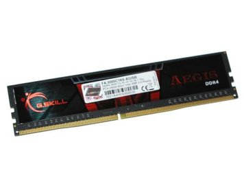 Память 8Gb DDR4, 3000 MHz, G.Skill Aegis (F4-3000C16S-8GISB) 4269450 фото