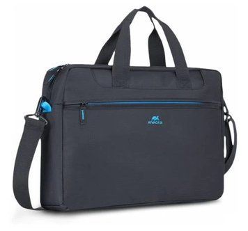 Сумка для ноутбука 16" RivaCase Regent, Black (8057) 7720710 фото
