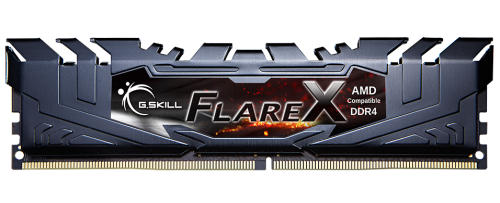 Память 8Gb x 2 (16Gb Kit) DDR4, 3200 MHz, G.Skill Flare X, Black (F4-3200C16D-16GFX) 6518160 фото