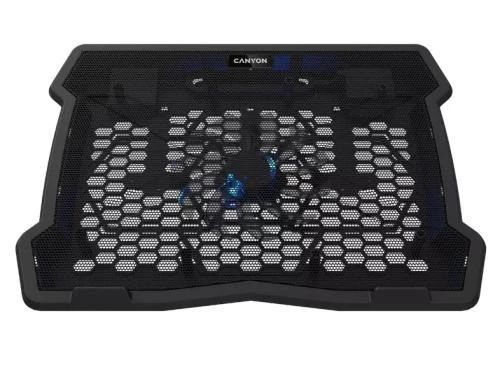 Подставка для ноутбука до 15.6" Canyon NS02, Black (CNE-HNS02) 7827660 фото
