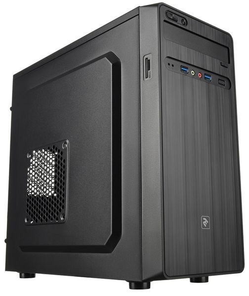 Комп'ютер 2E "Rational", Black, i3-10100, 8Gb, 240Gb SSD + 1Tb HDD, UHD 630, DOS, 400W (2E-2108) 6413460 фото