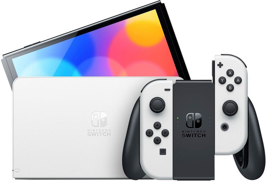 Игровая приставка Nintendo Switch OLED, White 7564590 фото