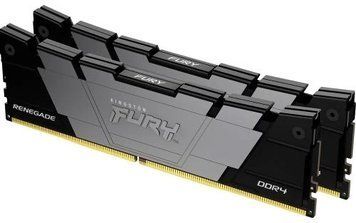 Пам'ять 32Gb x 2 (64Gb Kit) DDR4, 3600 MHz, Kingston Fury Renegade, Black (KF436C18RB2K2/64) 8378610 фото