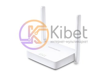 Роутер Mercusys MW301R Wi-Fi 802.11b/g/n, 300Mb, 3 LAN 10/100Mb, режим точки доступу, швидке налаштування безпеки, PoE 4997580 фото