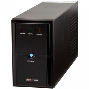 Джерело безперебійного живлення LogicPower LPM-U1250VA Black (4986) 4880520 фото