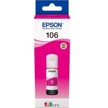 Чорнило Epson 106, Magenta, 70 мл, водорозчинне (C13T00R340) 5295600 фото